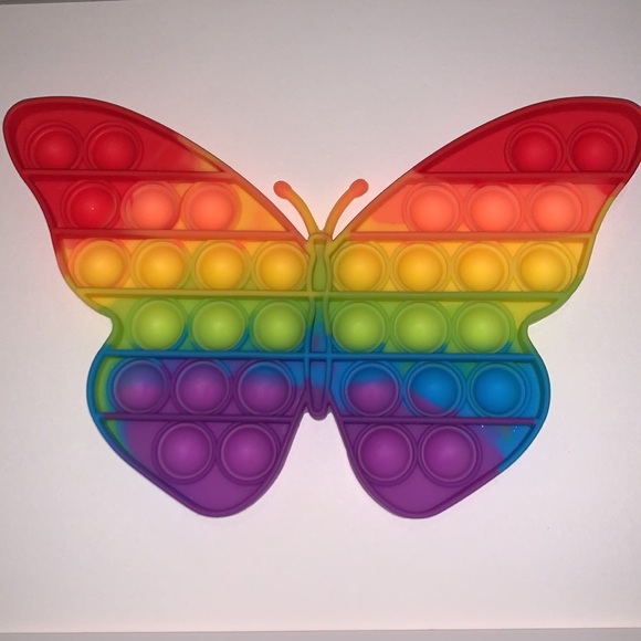 Rainbow butterfly pop it - Picture 2 of 2